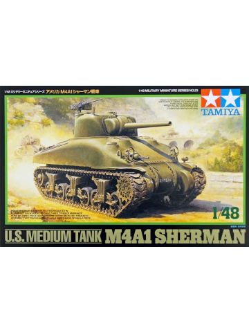 Tamiya 32523 M4A1 Sherman 1/48 Scale Plastic Model Kit