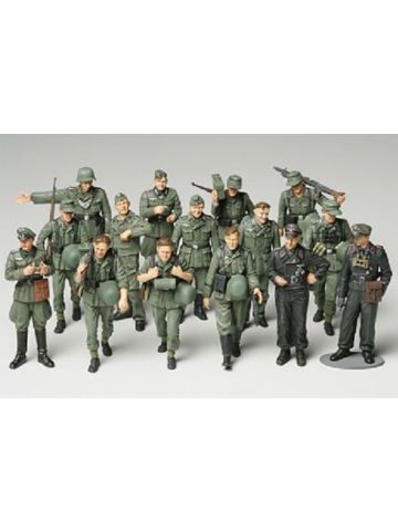 Tamiya 32530 WWII German Infantry On Manuevers 1/48 Scale Plastic Model Kit