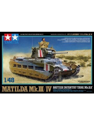 Tamiya 32572 Matilda Mk.III/IV 1/48 Scale Plastic Model Kit