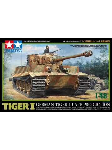 Tamiya 32575 Tiger I Late Production 1/48 Scale Plastic Model Kit