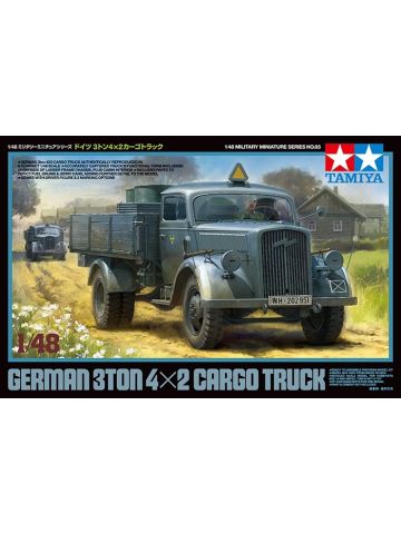 Tamiya 32585 German 3 Ton 4X2 Cargo Truck 1/48 Scale Plastic Model Kit