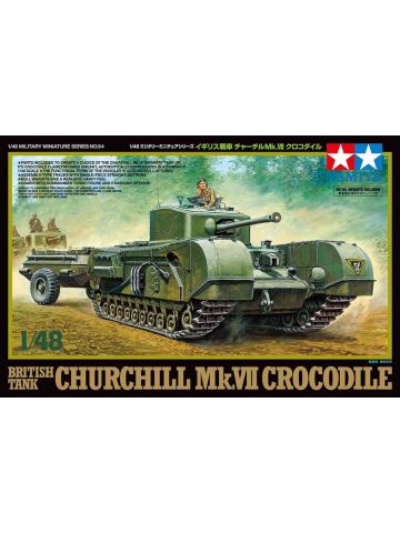 Tamiya 32594 British Churchill Mk.VII Crocodile 1/48 Scale Plastic Model Kit