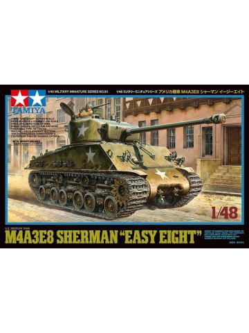 Tamiya 32595 M4A3E8 Sherman 'Easy Eight' 1/48 Scale Plastic Model Kit