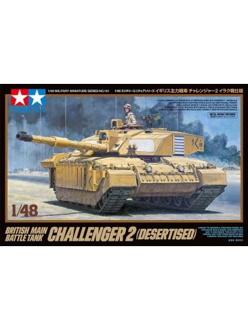 Tamiya 32601 Challenger 2 Desert Configuration 1/48 Scale Plastic Model Kit