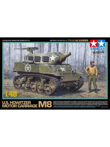 Tamiya 32604 M8 US Howitzer Motor Carriage 1/48 Scale Plastic Model Kit