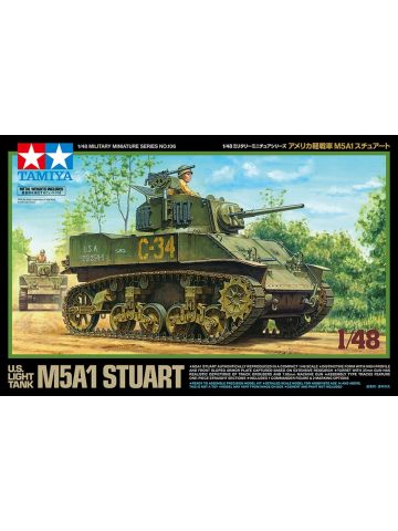 Tamiya 32606 M5A1 Stuart 1/48 Scale Plastic Model Kit