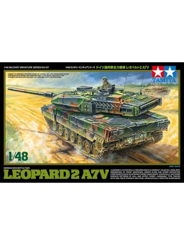 Tamiya 32607 Leopard 2 A7V 1/48 Scale Plastic Model Kit