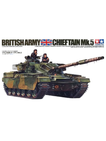 Tamiya 35068 British Chieftain Mk. 5 Main Battle Tank 1/35 Scale Model Kit