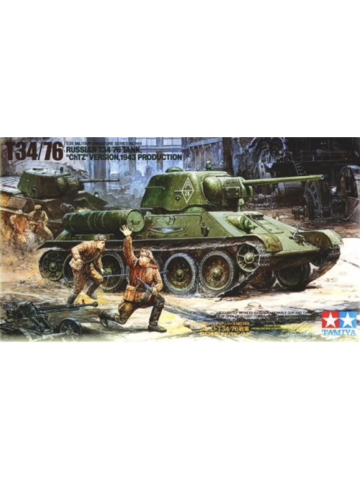 Tamiya 35149 WWII Soviet T-34/76 1/35 Scale Plastic Model Kit