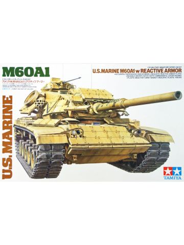 Tamiya 35157 US Marine M60A1 with Reactive Armor 1/35 Scale Plastic Model Kit