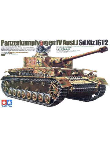 Tamiya 35181 WWII German Panzer IV Ausf.J 1/35 Scale Plastic Model Kit