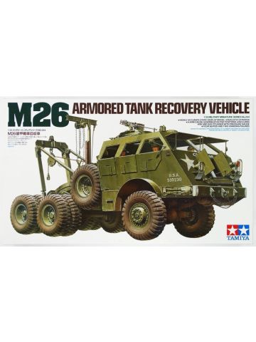 Tamiya 35244 M26 Armored Tank Recovery Vehicle 1/35 Scale Plastic Model Kit