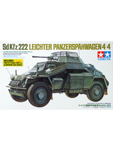 Tamiya 35270 Sd.Kfz. 222 Leichter Panzerspaehwagen 1/35 Scale Plastic Model Kit