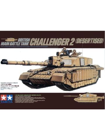 Tamiya 35274 British Challenger II Main Battle Tank 1/35 Scale Plastic Model Kit