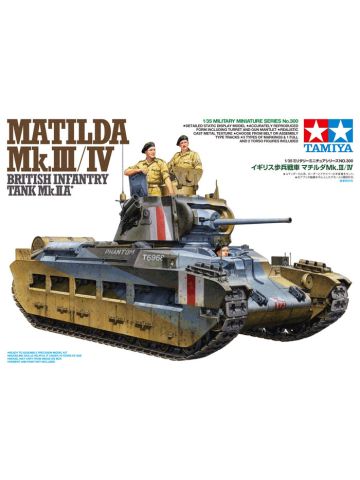 Tamiya 35300 WWII British Matilda Mk.III/IV 1/35 Scale Plastic Model Kit