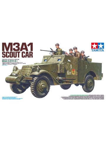 Tamiya 35363 M3A1 Scout Car 1/35 Scale Plastic Model Kit