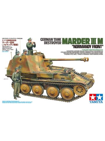 Tamiya 35364 Marder III M Tank Destroyer Normandy 1/35 Scale Plastic Model Kit