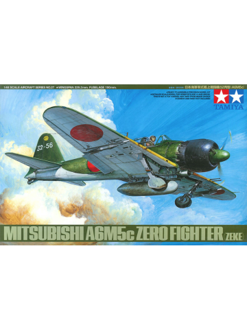 Tamiya 61027 Mitsubishi A6M5C Type 52 1/48 Scale Plastic Model Kit