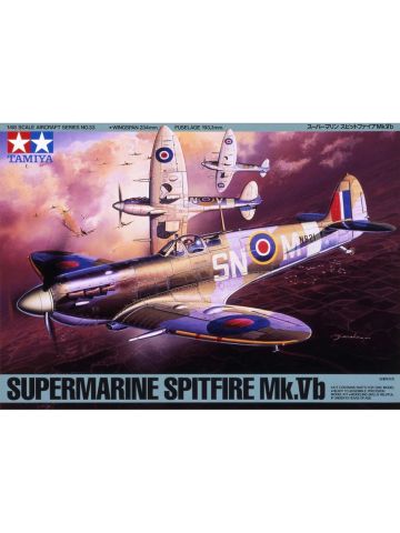 Tamiya 61033 Supermarine Spitfire Mk.V 1/48 Scale Plastic Model Kit
