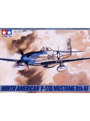 Tamiya 61040 P-51D Mustang USAAF 8th Air Force 1/48 Scale Plastic Model Kit