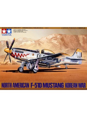 Tamiya 61044 North American F-51D Mustang 'Korean War' 1/48 Scale Model Kit