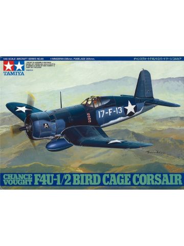 Tamiya 61046 Vought F4U1/2 'Birdcage' Corsair 1/48 Scale Plastic Model Kit