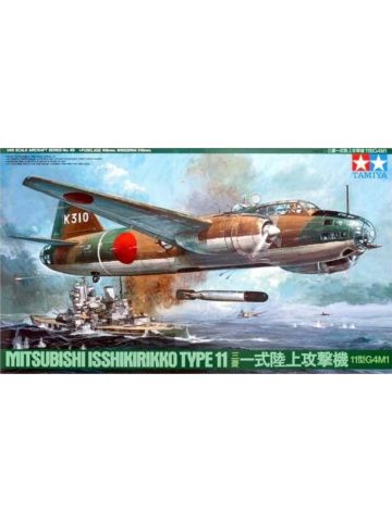 Tamiya 61049 Mitsubishi Isshikirikko Type 11 1/48 Scale Plastic Model Kit