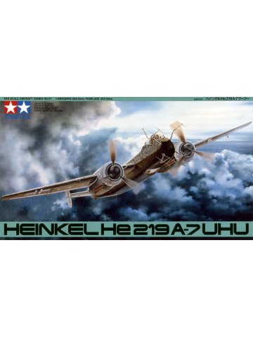 Tamiya 61057 Heinkel He-219 'Uhu' Night Fighter 1/48 Scale Plastic Model Kit