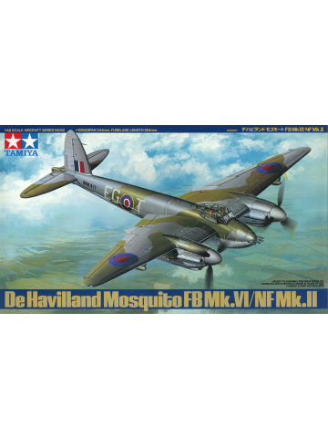 Tamiya 61062 de Havilland Mosquito FB MK VI/NF MK II 1/48 Scale Model Kit