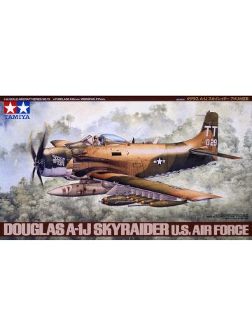 Tamiya 61073 Douglas A-1J Skyraider 1/48 Scale Plastic Model Kit