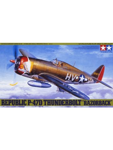 Tamiya 61086 Republic P-47D 'Razorback' 1/48 Scale Plastic Model Kit