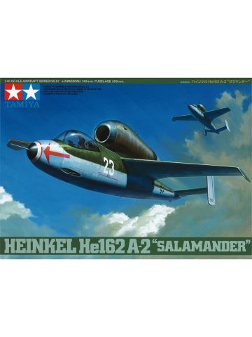 Tamiya 61097 Heinkel He162-A2 'Salamander' 1/48 Scale Plastic Model Kit
