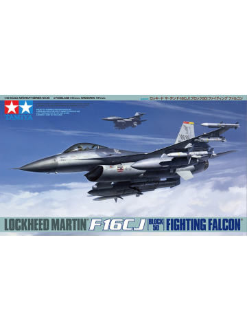 Tamiya 61098 Lockheed F-16CJ Block 50 Fighting Falcon 1/48 Scale Model Kit