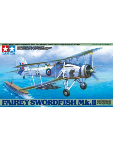 Tamiya 61099 Fairey Swordfish Mk.II 1/48 Scale Plastic Model Kit