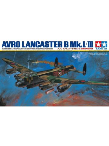 Tamiya 61112 Avro Lancaster B Mk.I/III 1/48 Scale Plastic Model Kit