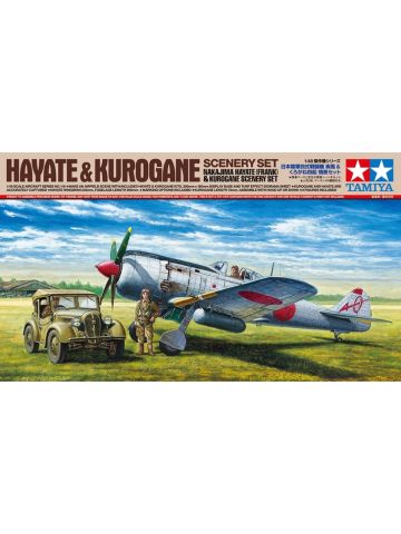 Tamiya 61116 Nakajima Hayate 'Frank' & Kurogane 1/48 Scale Plastic Model Kits