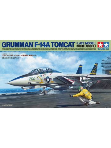 Tamiya 61122 Grumman F-14A Tomcat Launch Set 1/48 Scale Plastic Model Kit