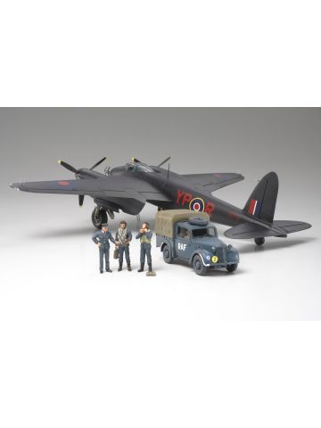 Tamiya 89786 Mosquito NF Mk.II & Light Utility Car 1/48 Scale Plastic Model Kits