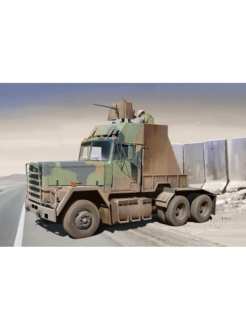 Trumpeter 1084 M915 Line Haul Tractor 'Gun Truck' 1/35 Scale Plastic Model Kit