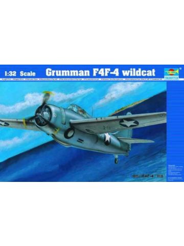 Trumpeter 2223 Grumman F4F-4 Wildcat 1/32 Scale Plastic Model Kit