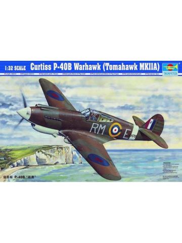 Trumpeter 2228 Curtiss P-40B Warhawk / Tomahawk MkIIA 1/32 Scale Model Kit
