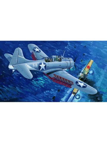 Trumpeter 2244 SBD-3 Dauntless 'Battle of Midway' 1/32 Scale Plastic Model Kit
