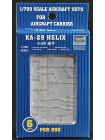 Trumpeter 3414 Ka-29 'Helix' 1/700 Scale Helicopters for Model Ship Kits