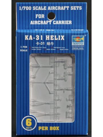 Trumpeter 3416 Ka-31 'Helix' 1/700 Scale Helicopters for Model Ship Kits