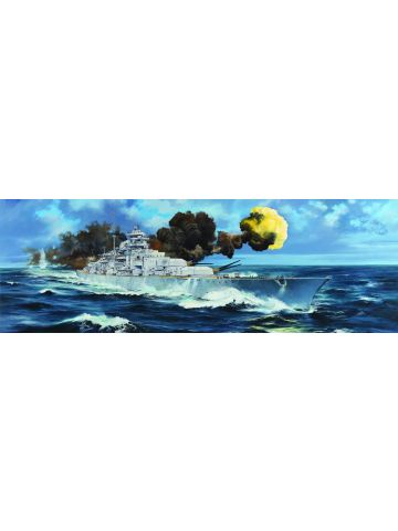 Trumpeter 3702 WWII German Battleship Bismarck 1941 1/200 Scale Model Kit