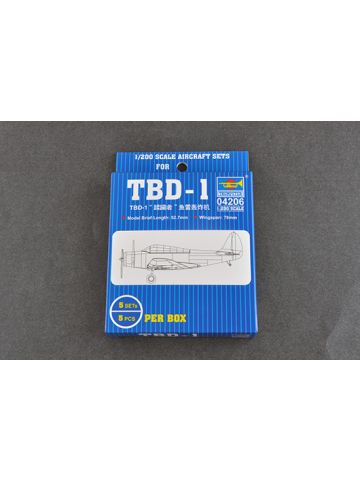 Trumpeter 4206 TBD-1 Devastator Aircraft Set for 1/200 Scale Model Ships