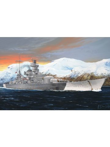 Trumpeter 5361 German Battleship Scharnhorst 1/350 Scale Plastic Model Kit