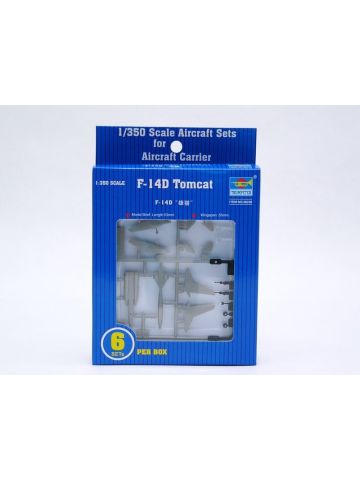 Trumpeter 6220 F-14D Tomcat Aircraft for 1/350 Scale Model Ships