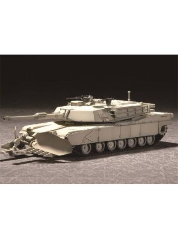 Trumpeter 7277 M1A1 with Mine Clearing Blade System 1/72 Scale Plastic Model Kit