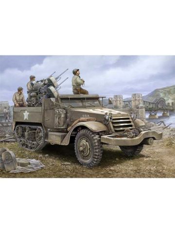 Trumpeter 911 M16 Multiple-Gun Motor Carriage 1/16 Scale Plastic Model Kit